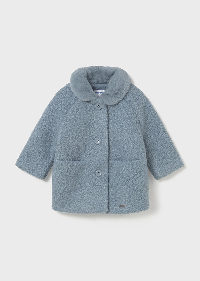 2432 Mayoral Dressy Boucle Coat
