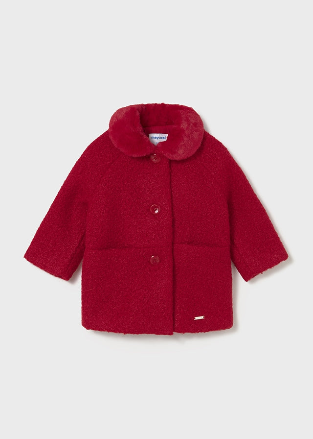 2432 Mayoral Dressy Boucle Coat