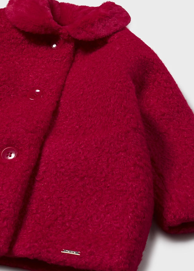 2432 Mayoral Dressy Boucle Coat