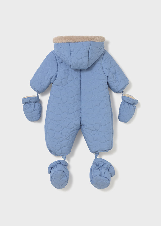 2615 Mayoral Quilted Snowsuit