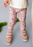 2739 Mayoral 3 Piece Legging Set with Faux Fur Gilet