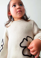 2917 Mayoral Flower Sweatshirt Dress