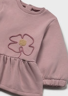 2917 Mayoral Flower Sweatshirt Dress