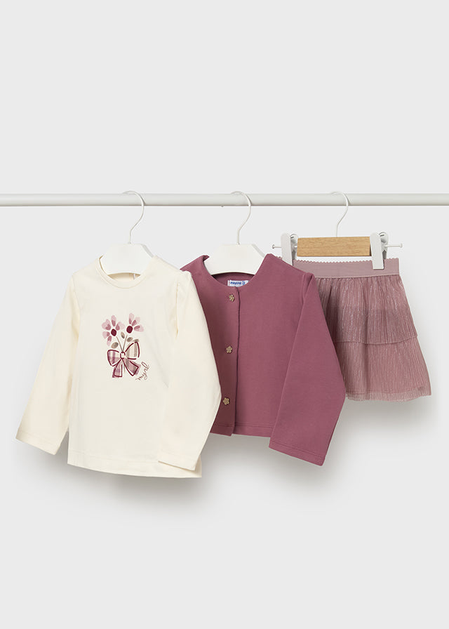 2922 Mayoral Party Skirt Set