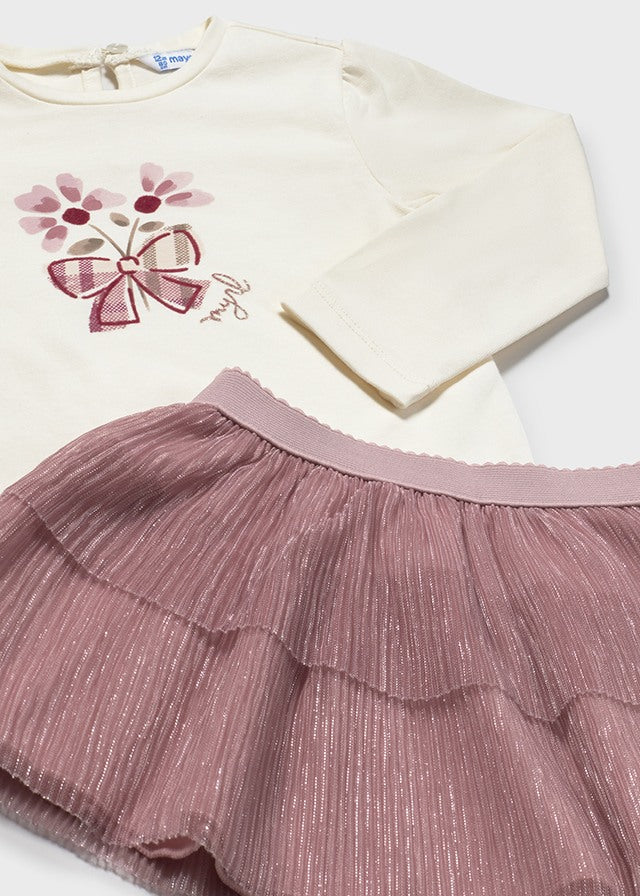 2922 Mayoral Party Skirt Set