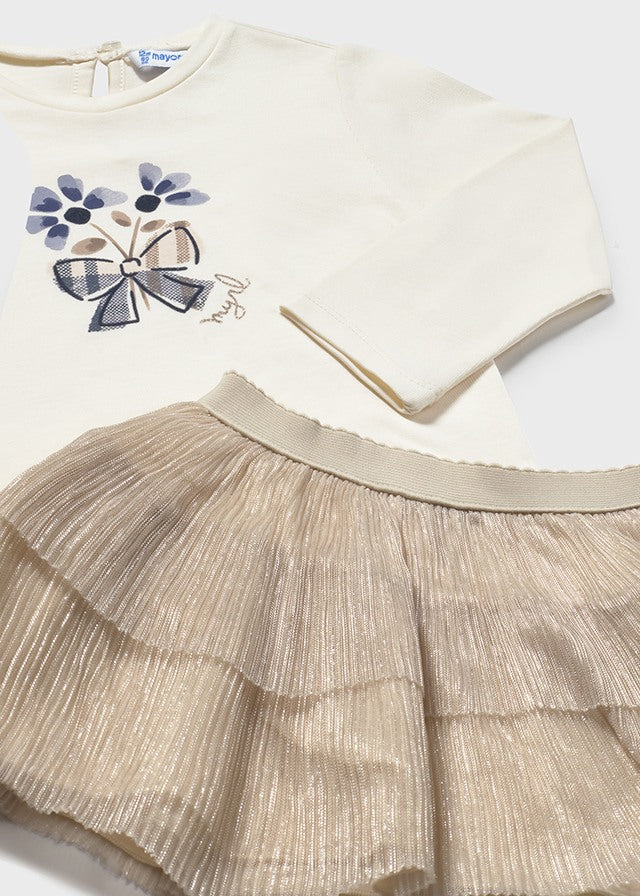 2922 Mayoral Party Skirt Set