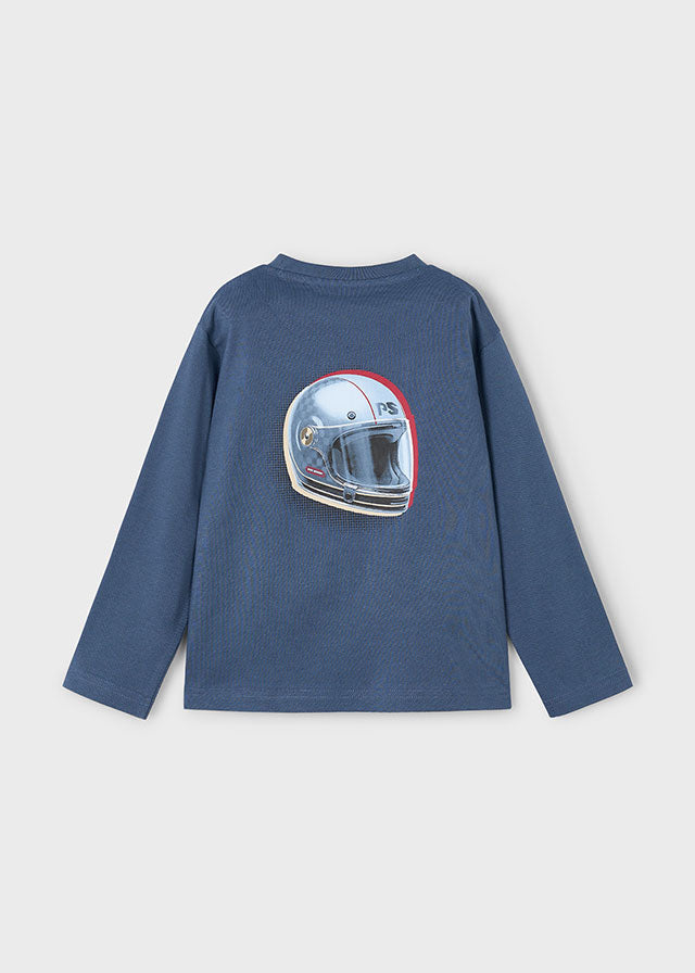 4084 Mayoral Long Sleeved Race Track T-Shirt