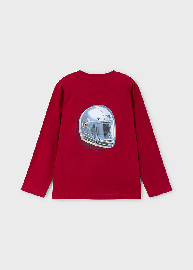 4084 Mayoral Long Sleeved Race Track T-Shirt