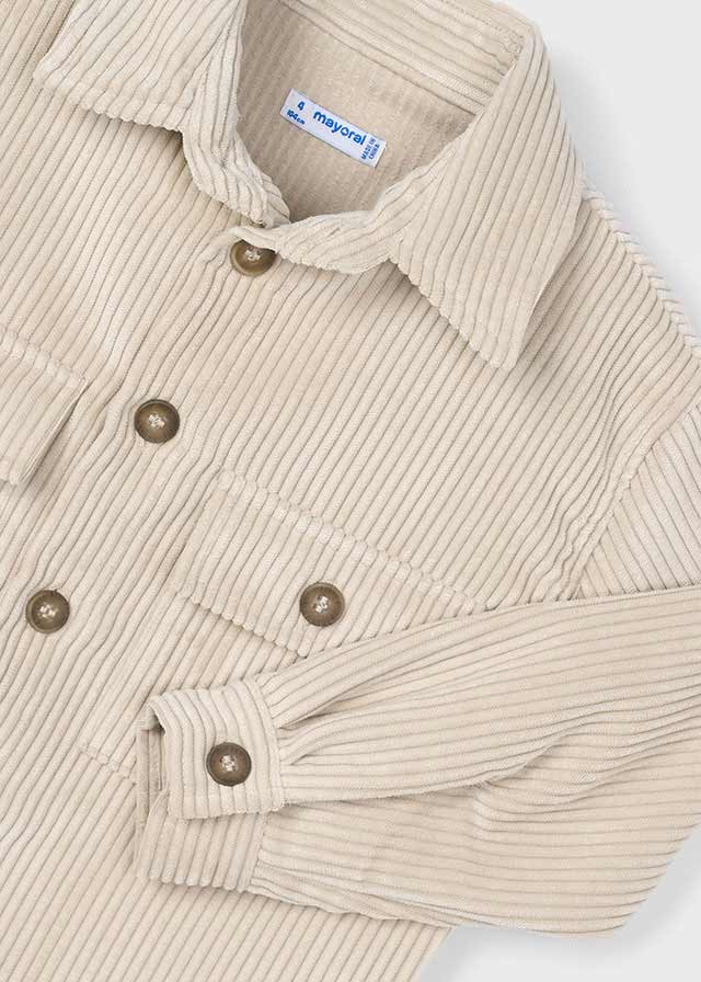 4124 Mayoral Corduroy Overshirt