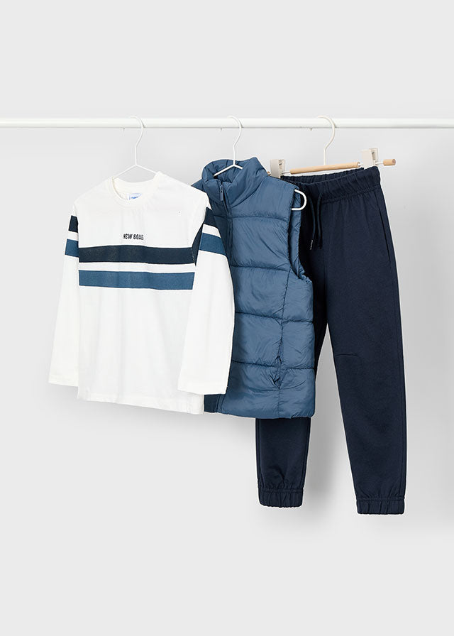 4607 Mayoral Gilet Tracksuit Set