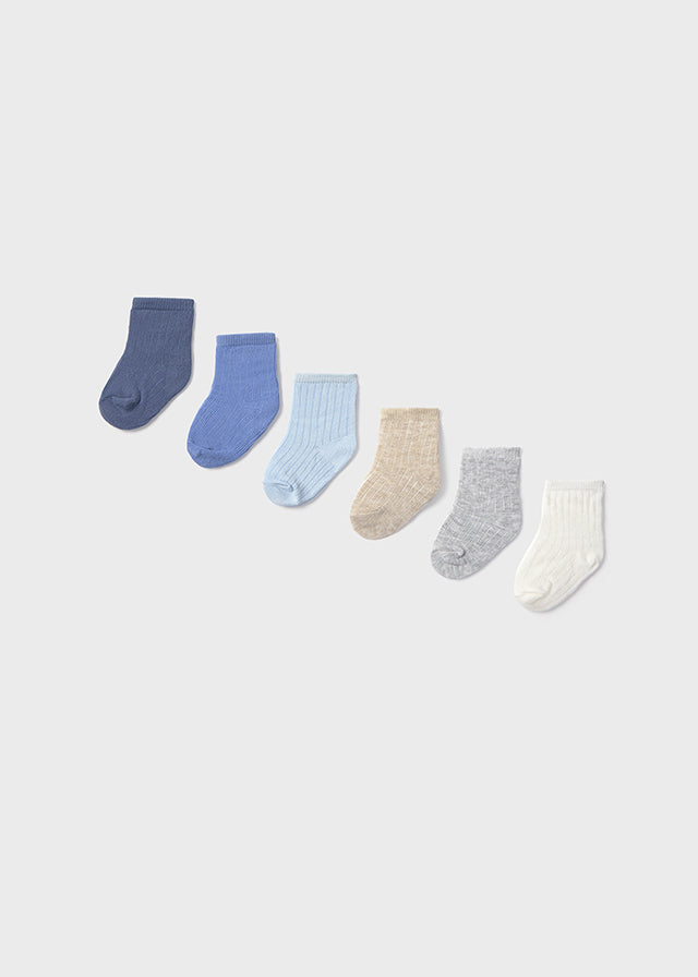 9918 Mayoral 6 Pairs Sock Set