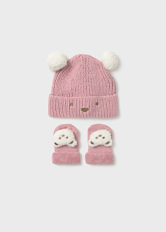 9933 Mayoral Bear Hat Set
