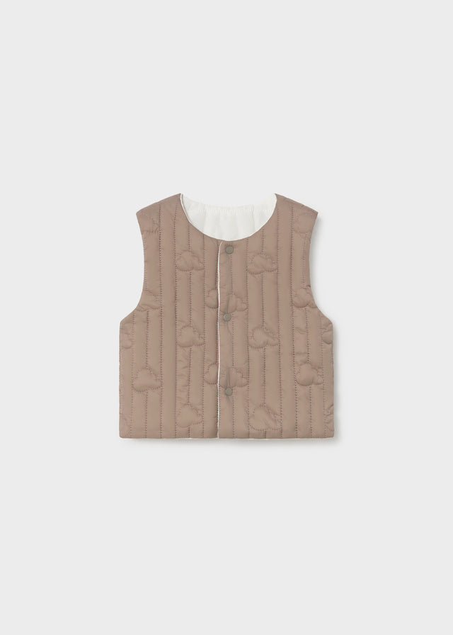 2368 Mayoral Quilted Reversible Gilet