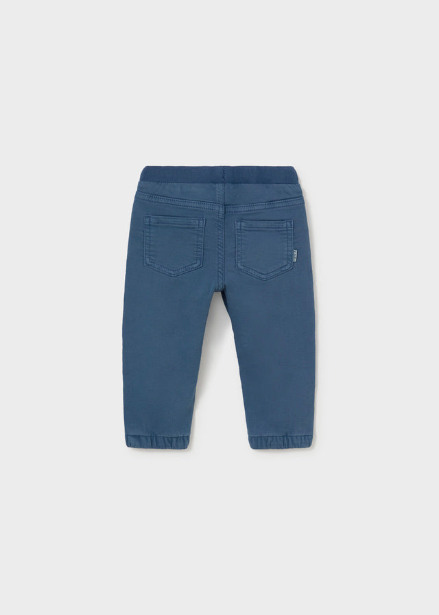 2541 Mayoral Elasticated Ankle Canvas Type Joggers