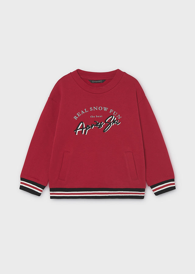 Mayoral Sweatshirt Apres Ski Detail