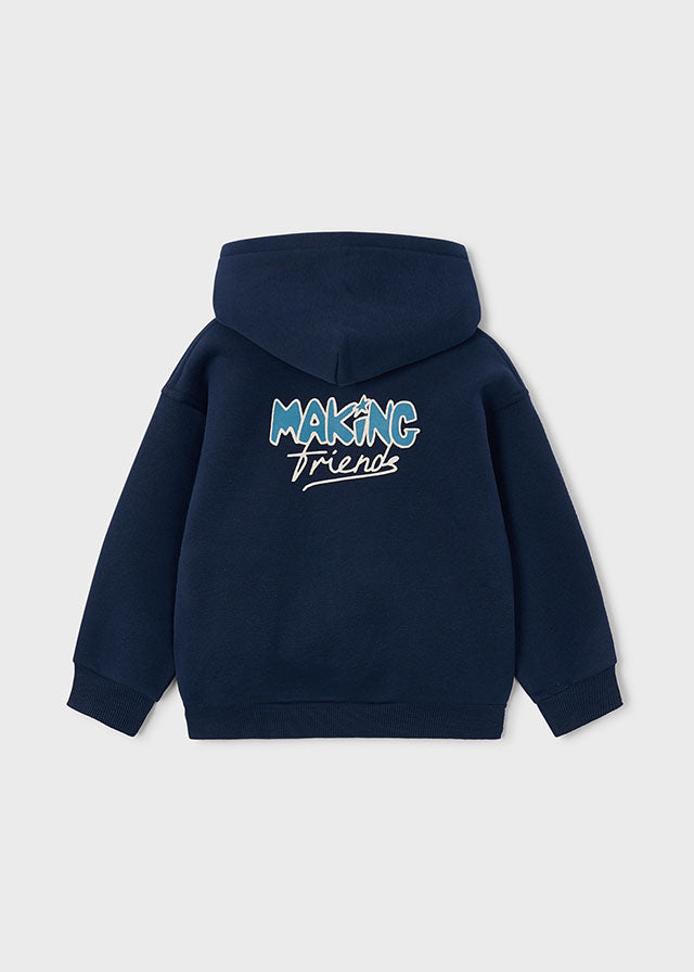 Mayoral Hooded Sweatshirt for Boys | Designer Kids Hoodie | Little VIPS 4463