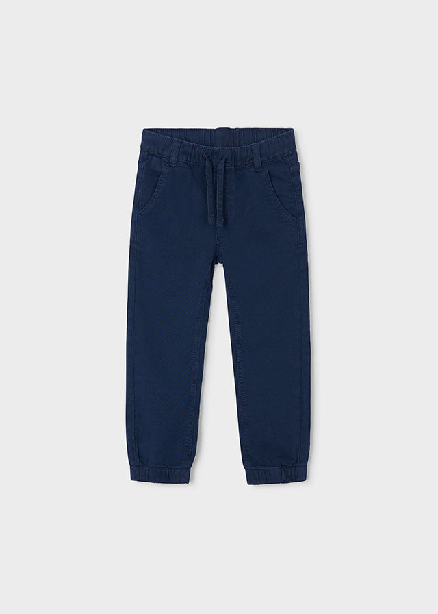 Mayoral 4511 Soft Joggers for Boys | Black & Blue | Little VIPS