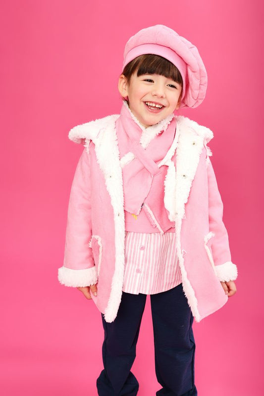 8560 Agatha Ruiz de la Prada Sheepskin Style Jacket