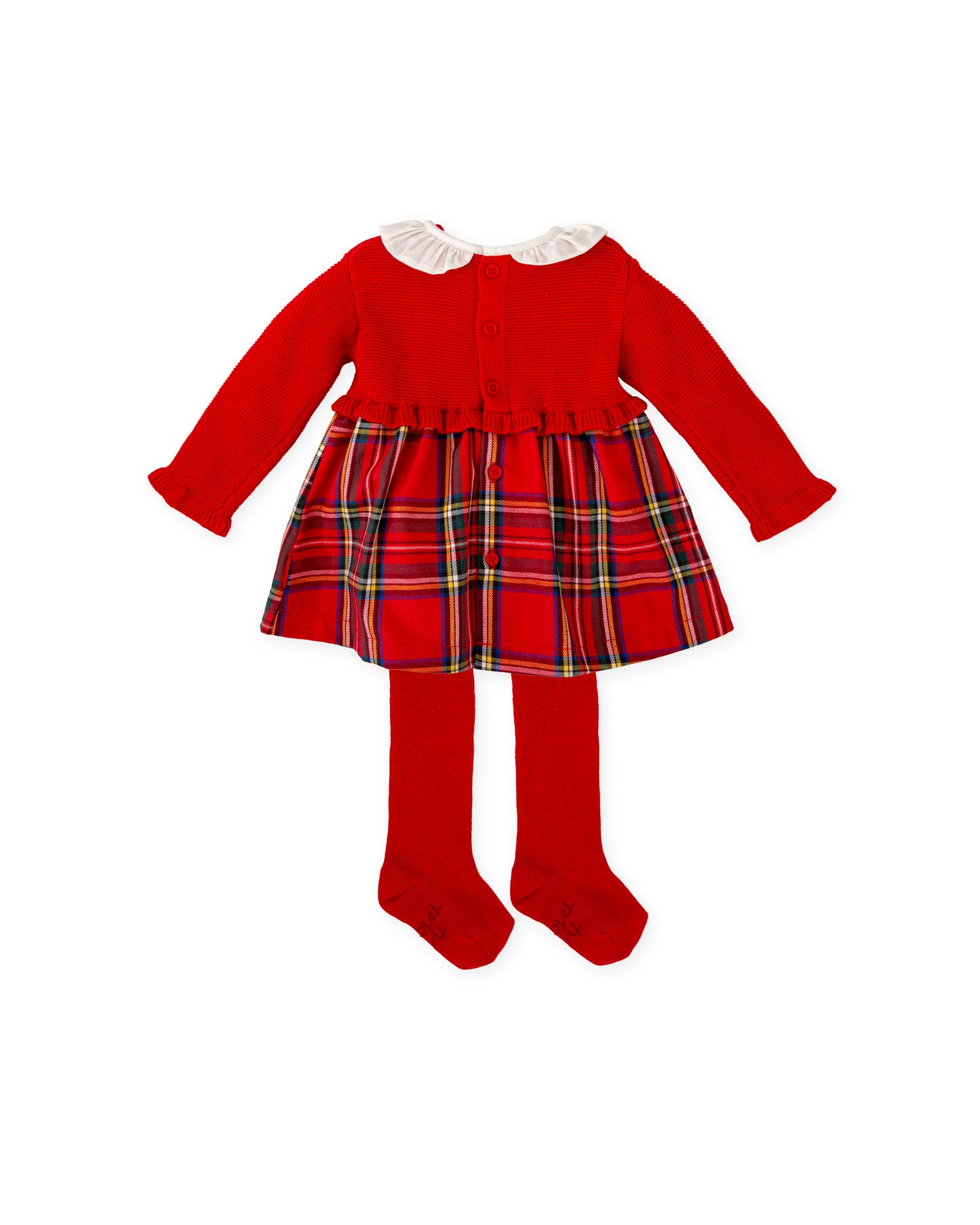 2235 Tutto Piccolo Tartan Dress