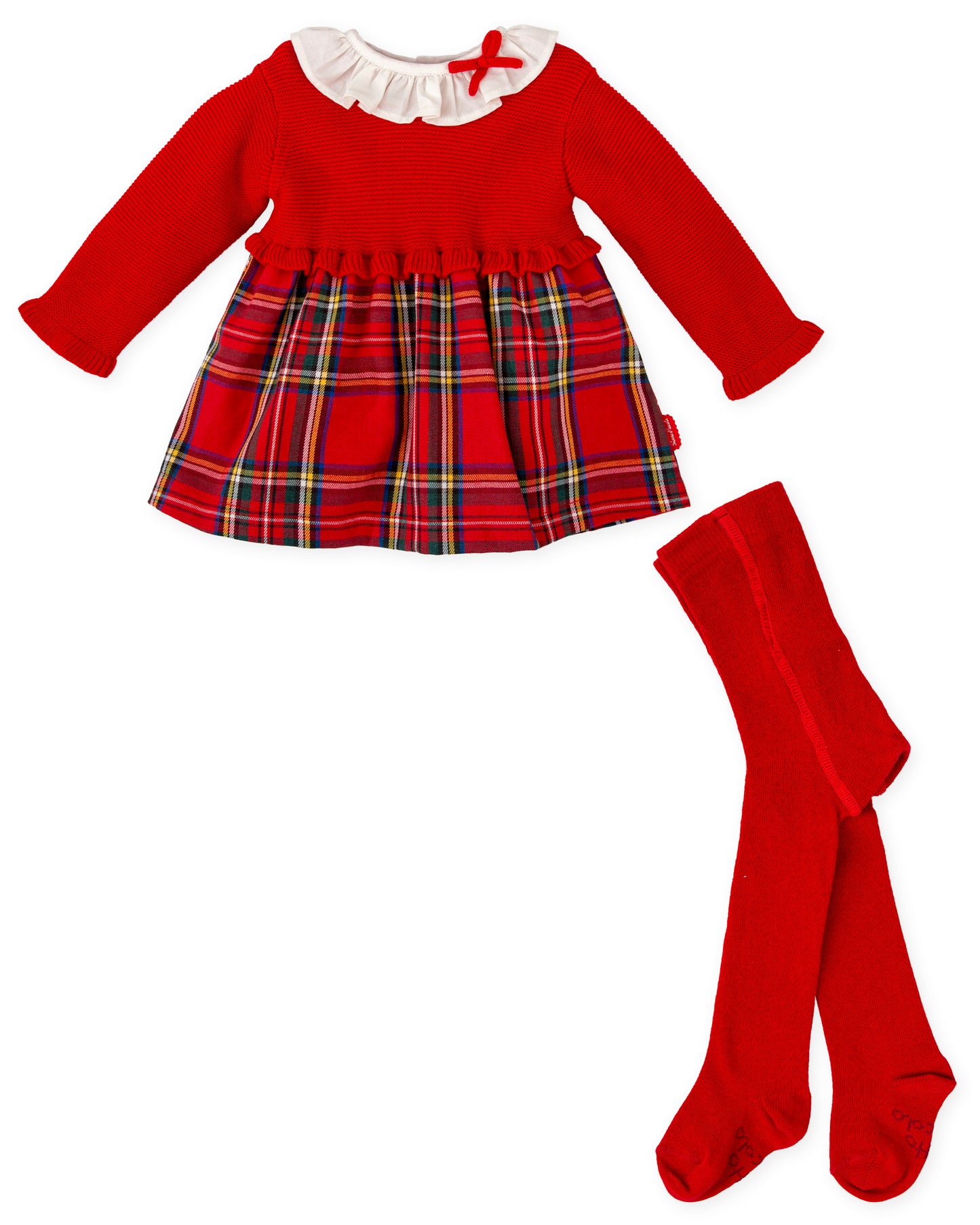 2235 Tutto Piccolo Tartan Dress