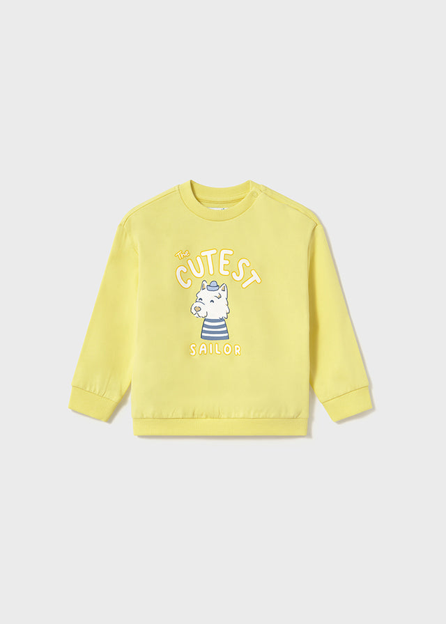 Boys Sweatshirt with Cutest Sailor Print Mayoral 1466