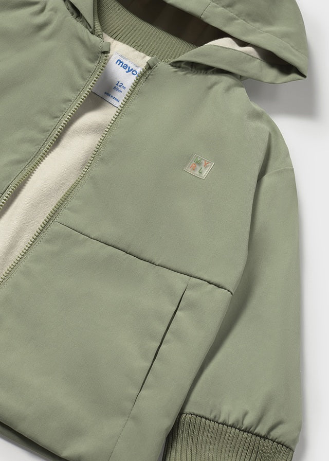 1.Boys Lightweight Jacket with Hood 1477 Mayoral