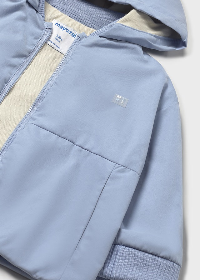 1.Boys Lightweight Jacket with Hood 1477 Mayoral