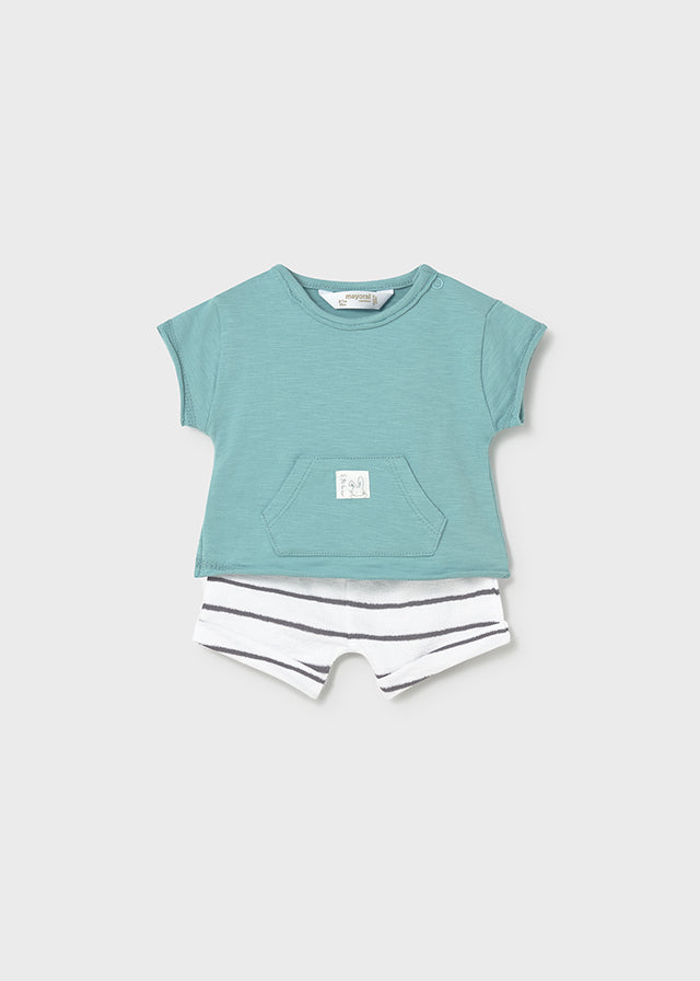 1626 Mayoral 4 Piece Shorts and T-Shirt Set