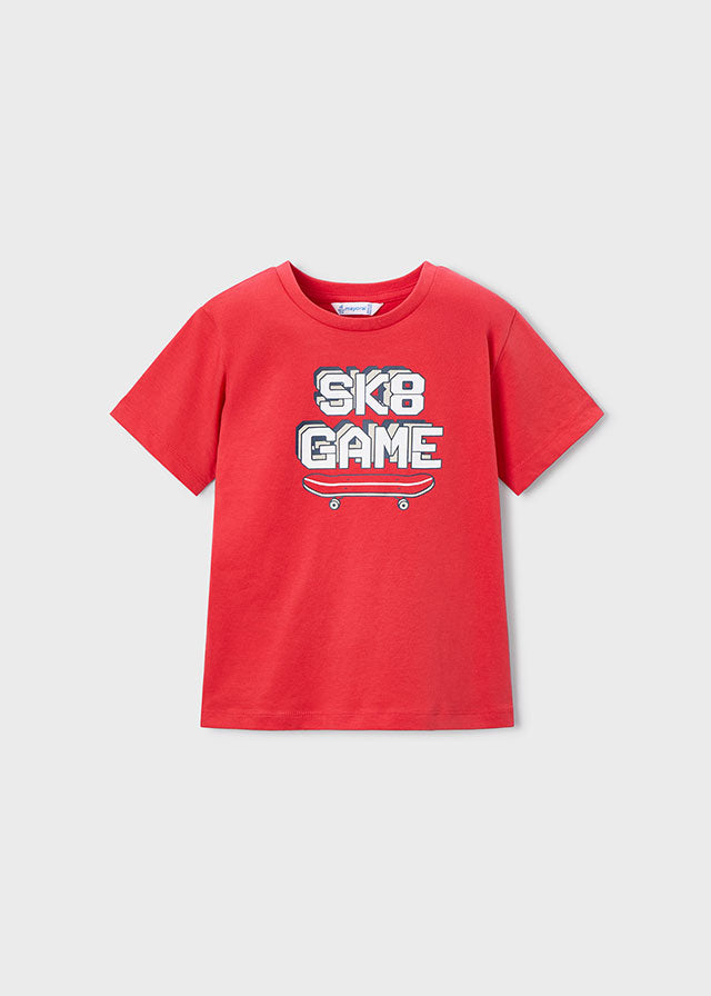 3604 Mayoral Robot and Skater 2 T-Shirts and Short Set