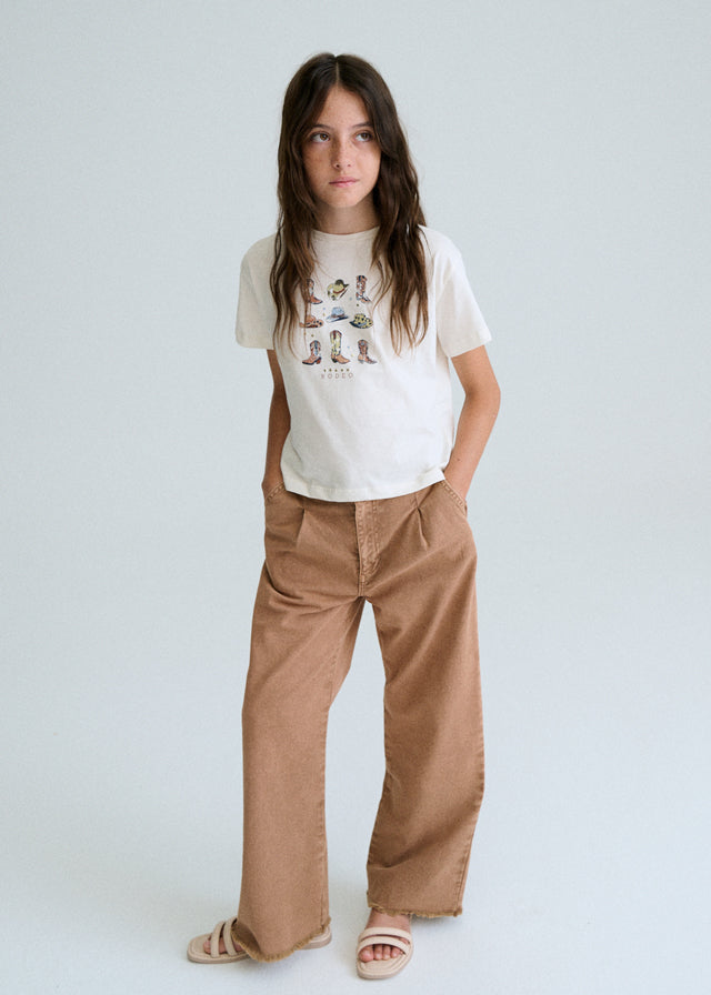 6005 Mayoral Western Print T-Shirt