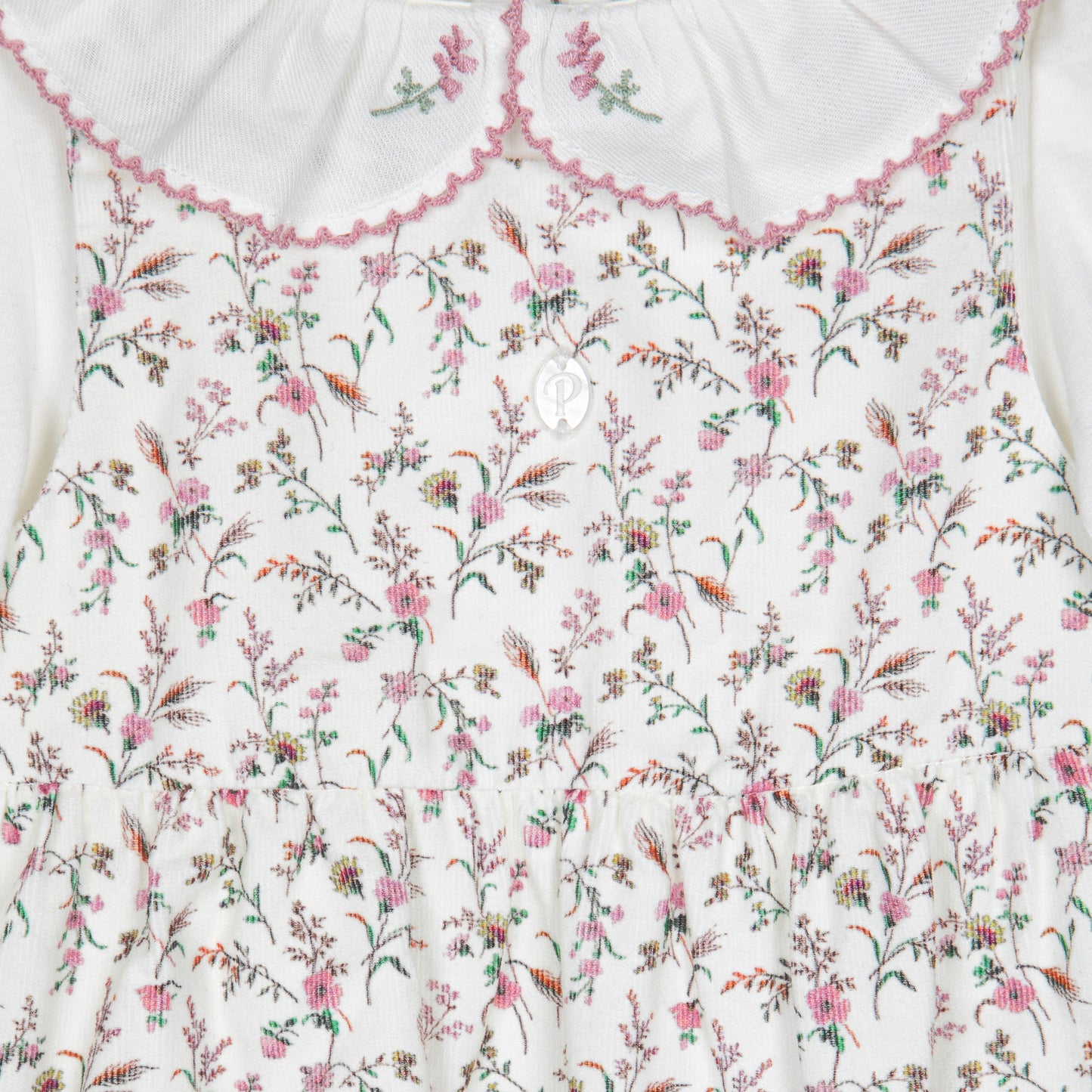 PAP33118 Patachou Liberty Print Romper