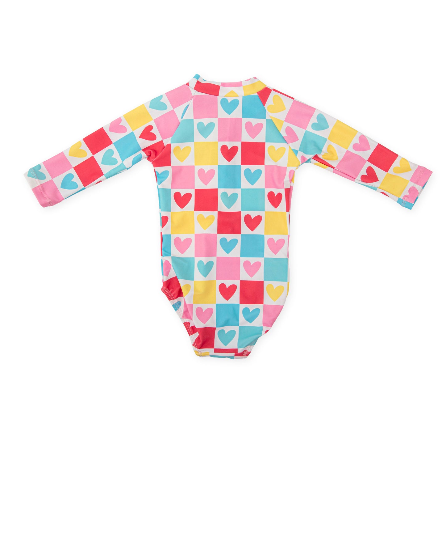 8034 Agatha Ruiz De La Prada Heart chequered Swimsuit