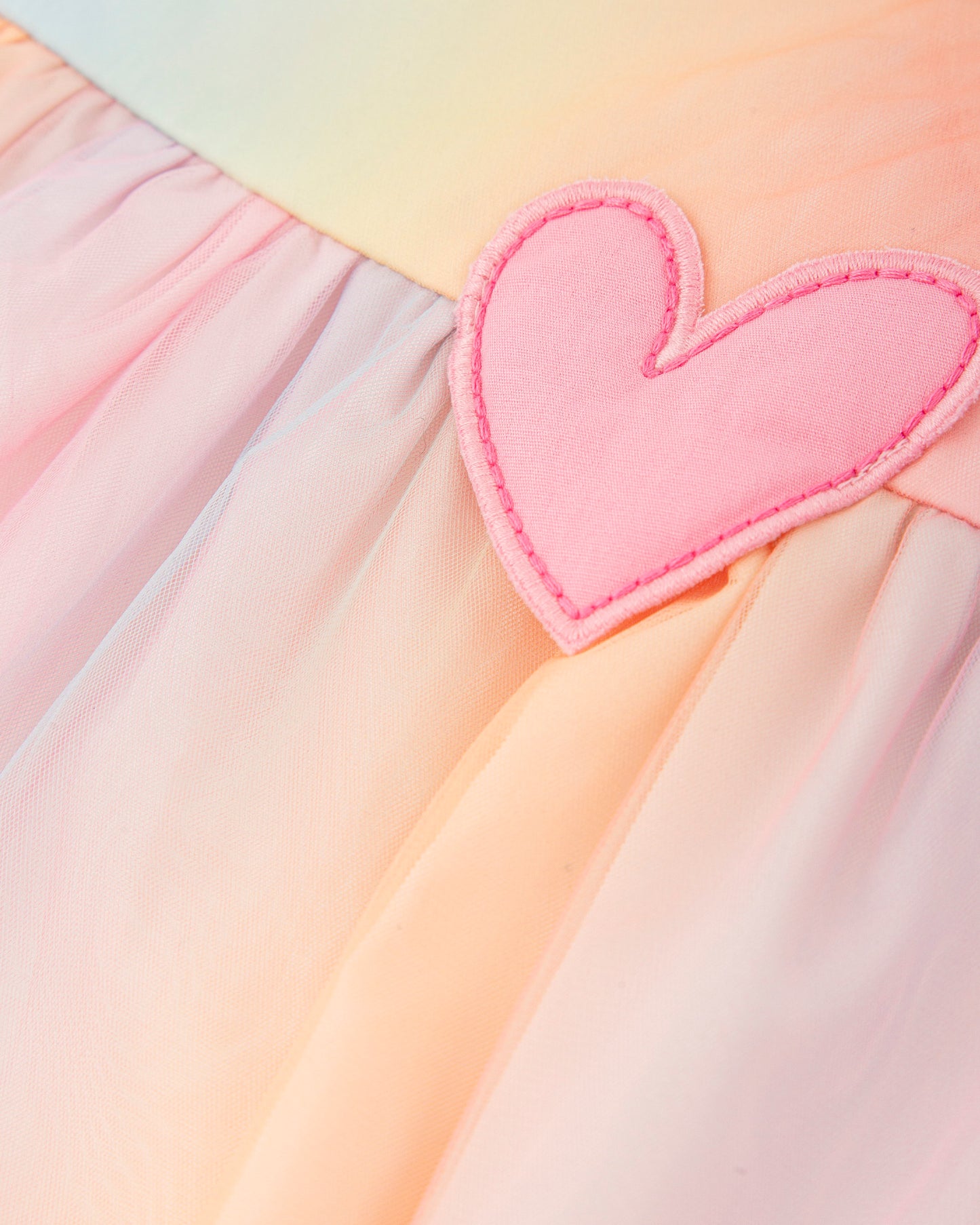 8210 Agatha Ruiz De La Prada Rainbow Heart Dress