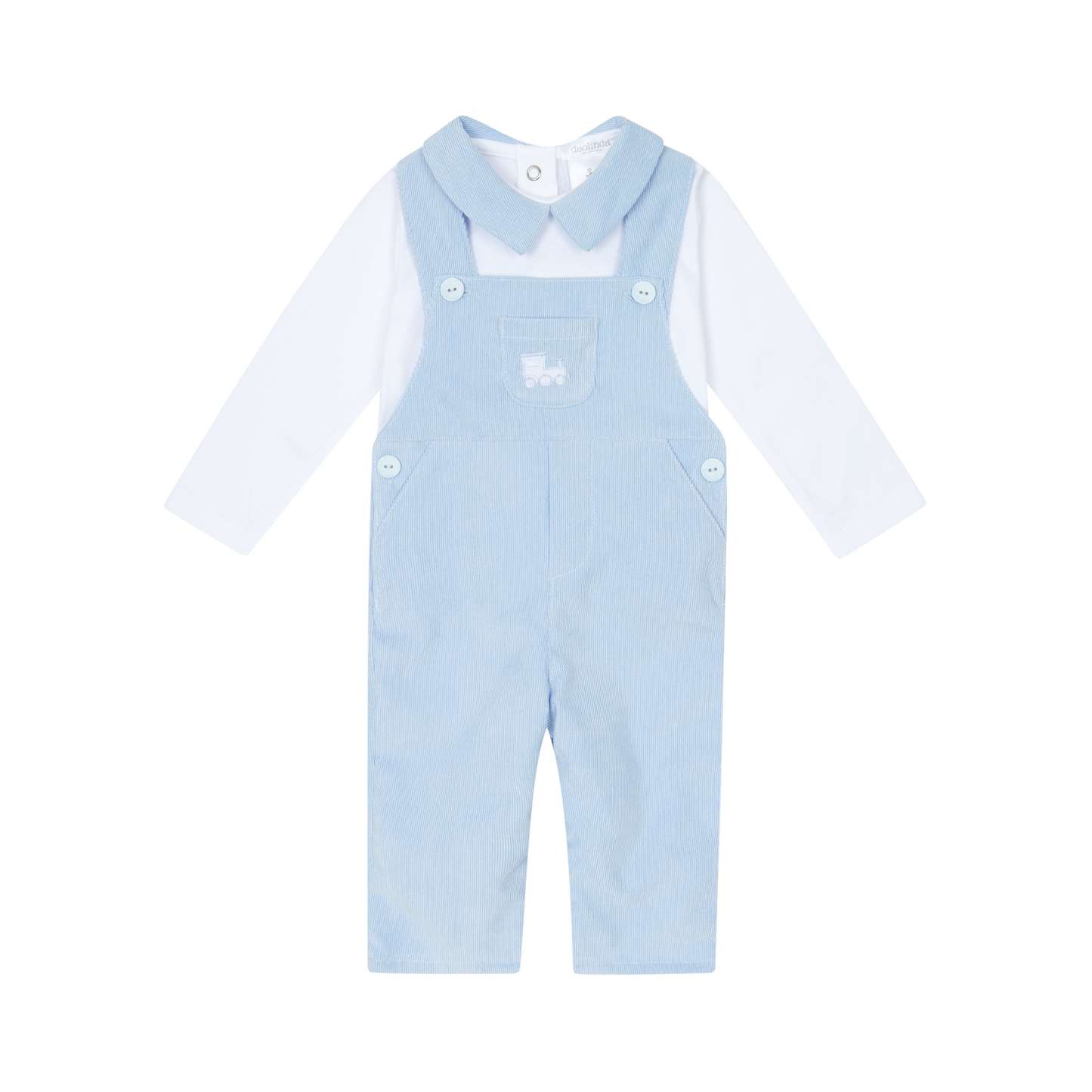 25611 Deolinda Cord Dungaree Set