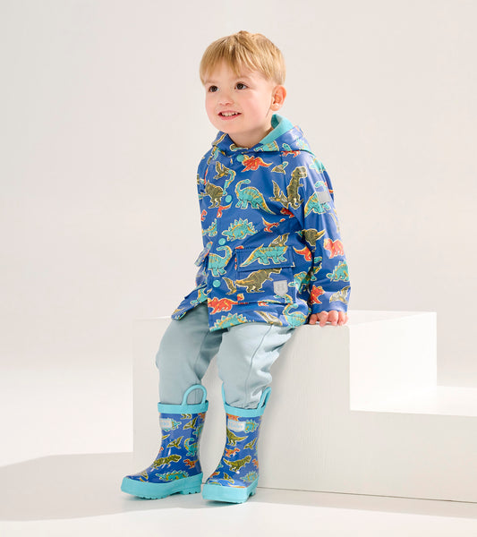 DRT1317 Hatley Dino Snap Rainjacket