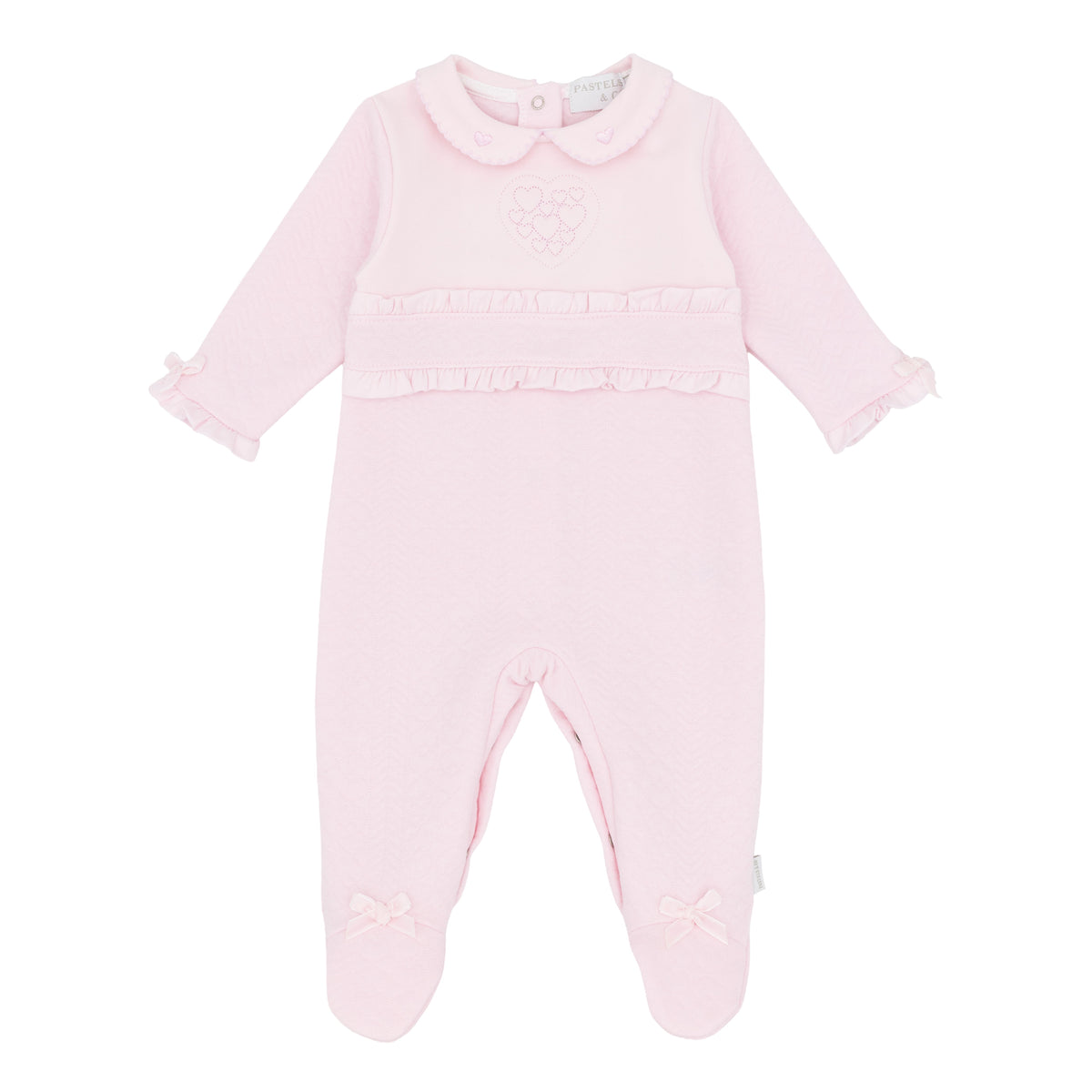 Baby Girl Pink All in One – Pastels & Co Olivia (3002A)