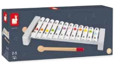 J07604 Janod Confetti Metal Xylophone