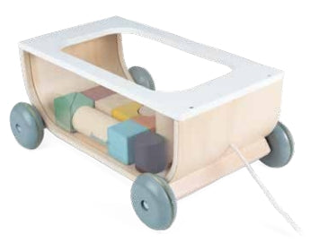 J04407 Janod Cart with Blocks