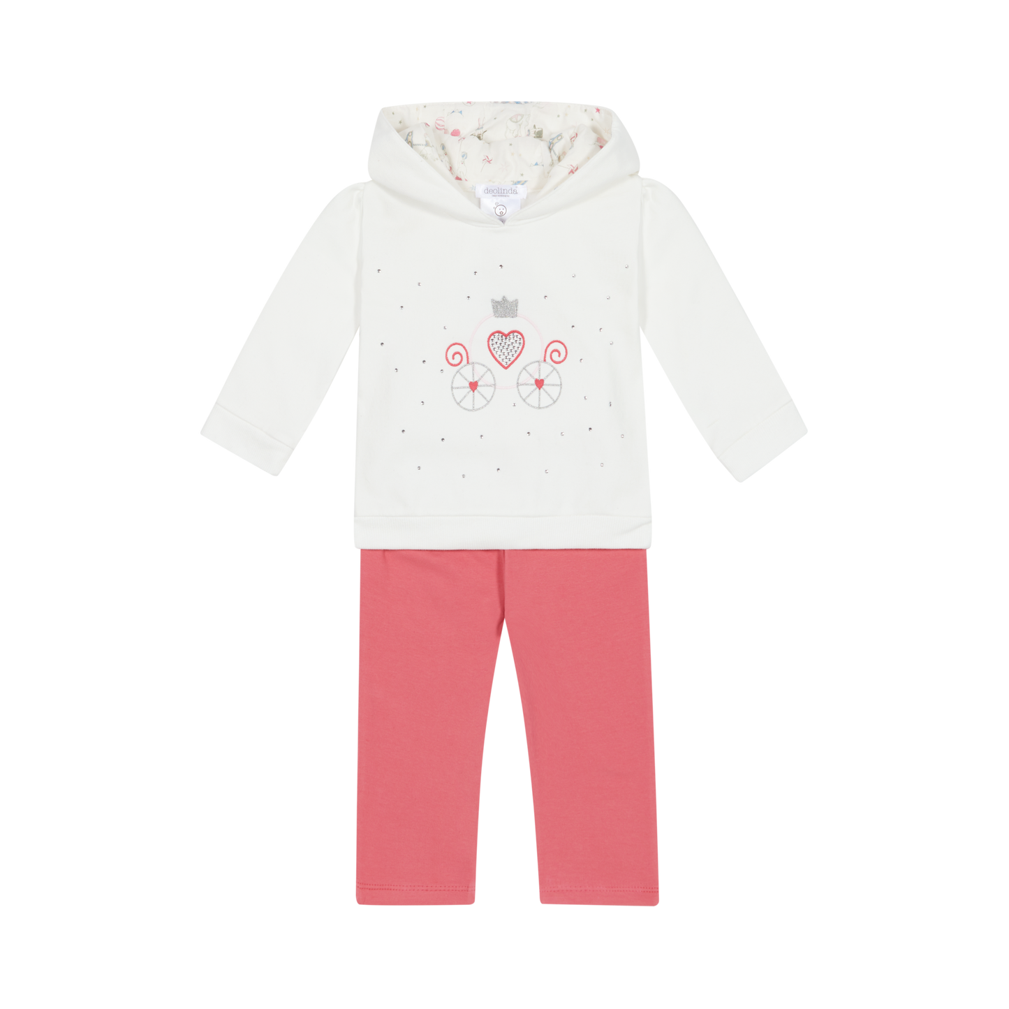 DB24918 Deolinda Cinderella Carriage Tracksuit-littlevips-littlevips