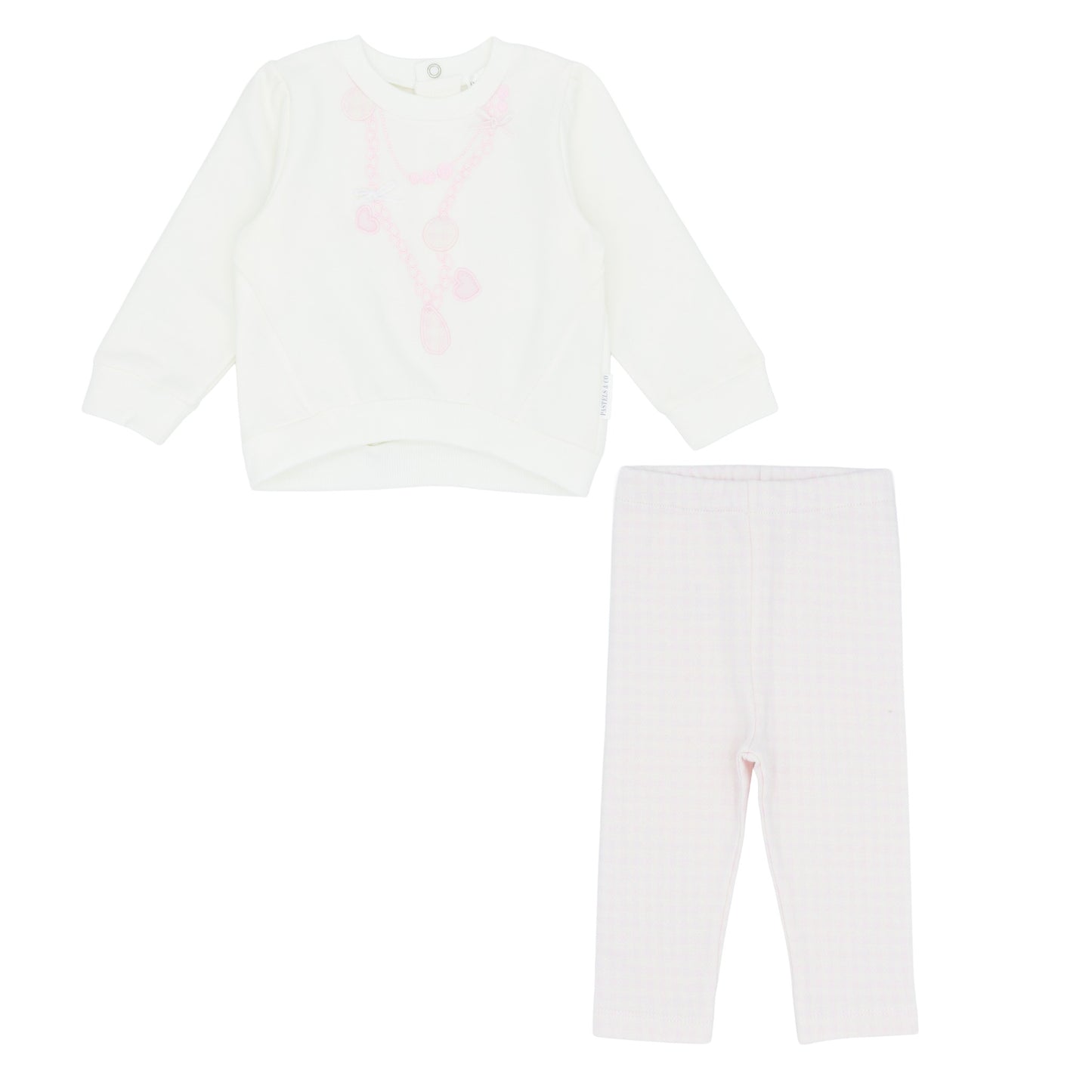 PA311E Pastels - Connie Sweatshirt and Gingham Leggings