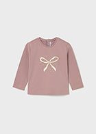 116 Mayoral Long Sleeved Bow T-Shirt