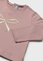 116 Mayoral Long Sleeved Bow T-Shirt