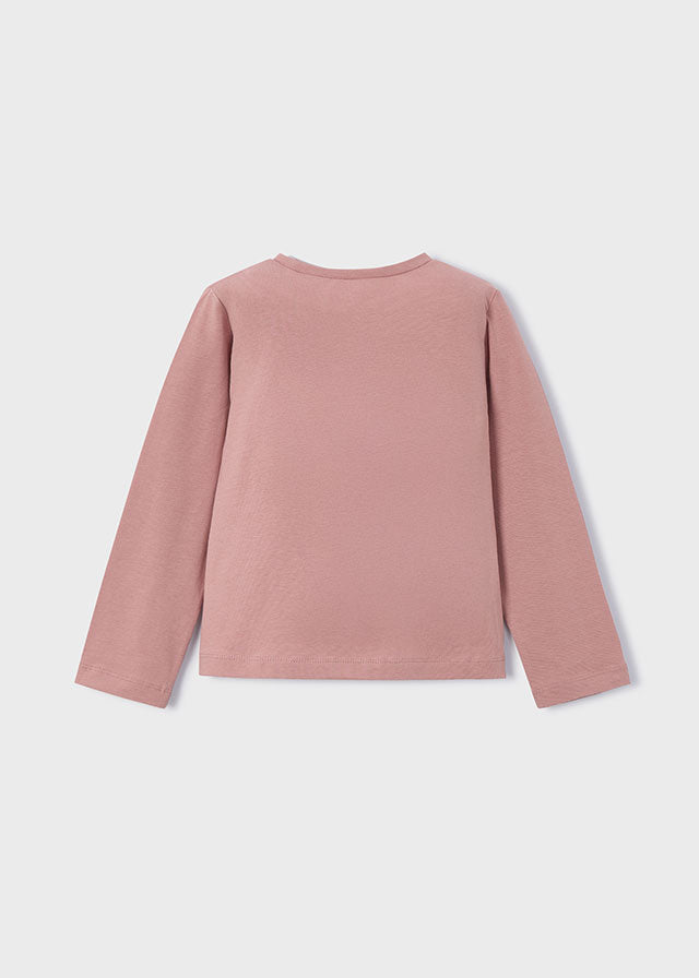 178 Mayoral Long Sleeve Flower T-Shirt