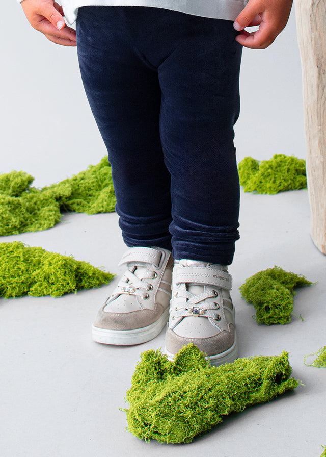 727 Mayoral Velour Leggings