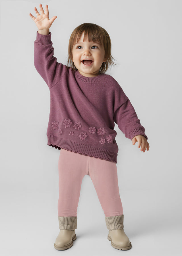 727 Mayoral Velour Leggings