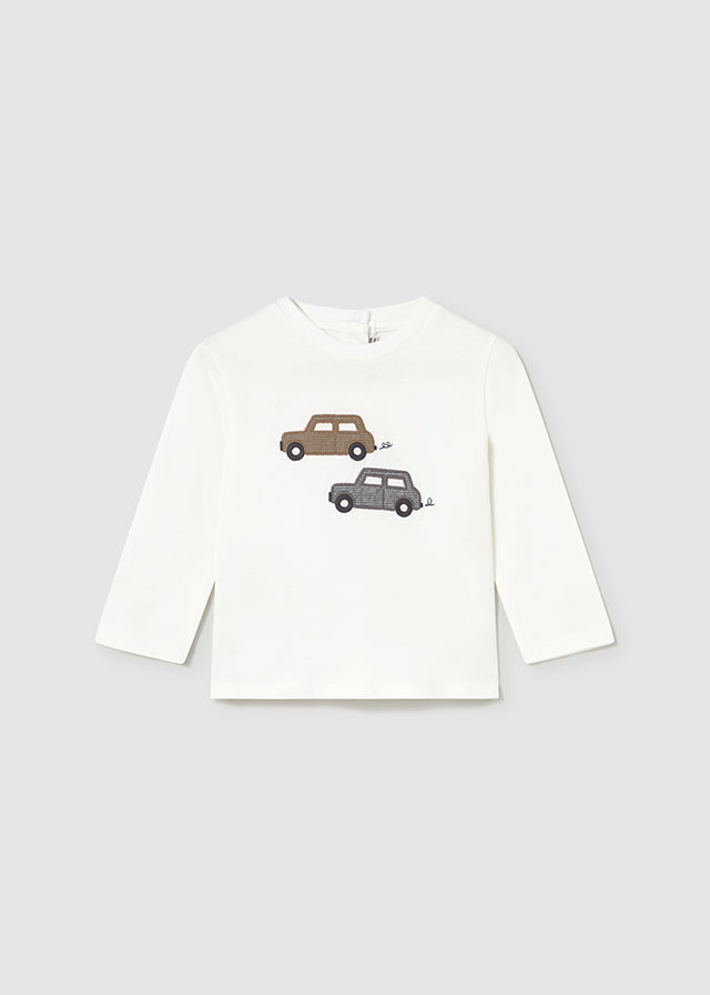 2072 Mayoral Long Sleeved Car T-Shirt