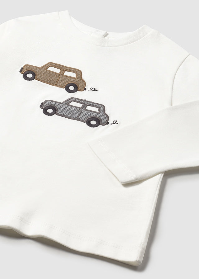 2072 Mayoral Long Sleeved Car T-Shirt