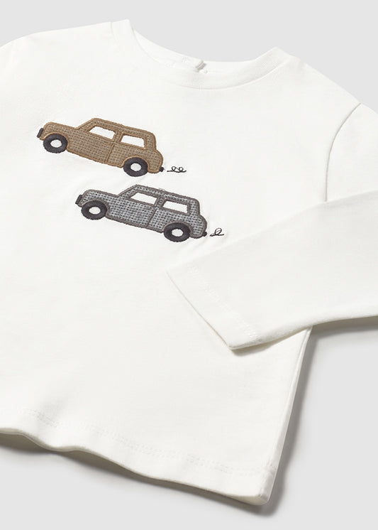 2072 Mayoral Long Sleeved Car T-Shirt