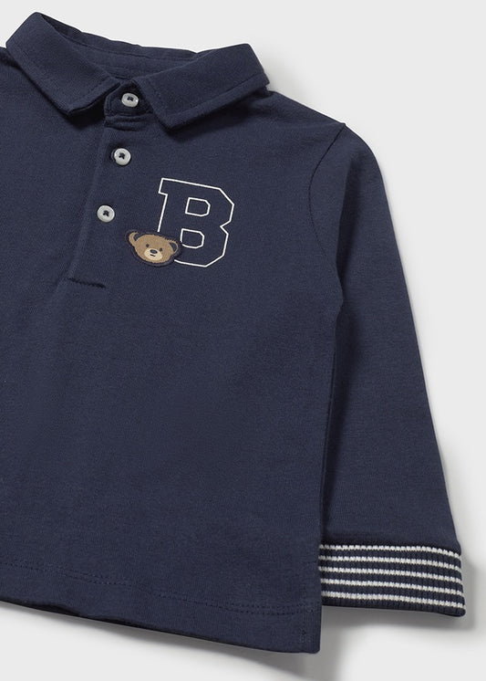 2101 Mayoral Long Sleeve Polo