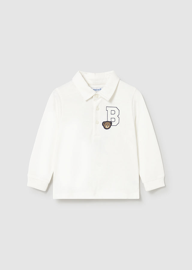 2101 Mayoral Long Sleeve Polo